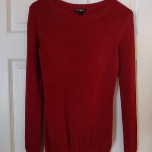 Bright Red Express Sweater